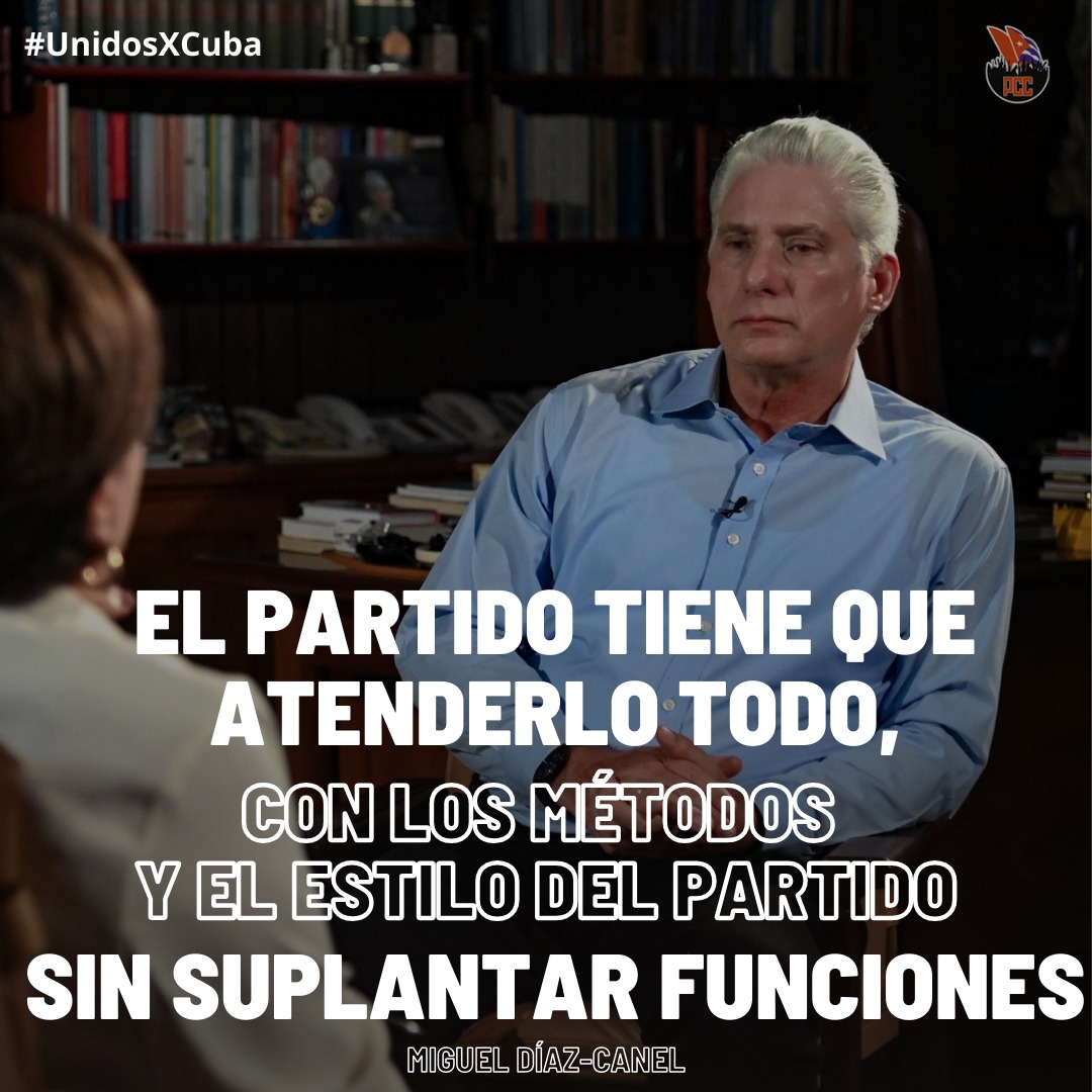 Continuaremos trabajando junto a <a href="/DiazCanelB/">Miguel Díaz-Canel Bermúdez</a>, #UnidosXCuba, por una sociedad cada vez más justa. #Cuba #CubaPorLaVida