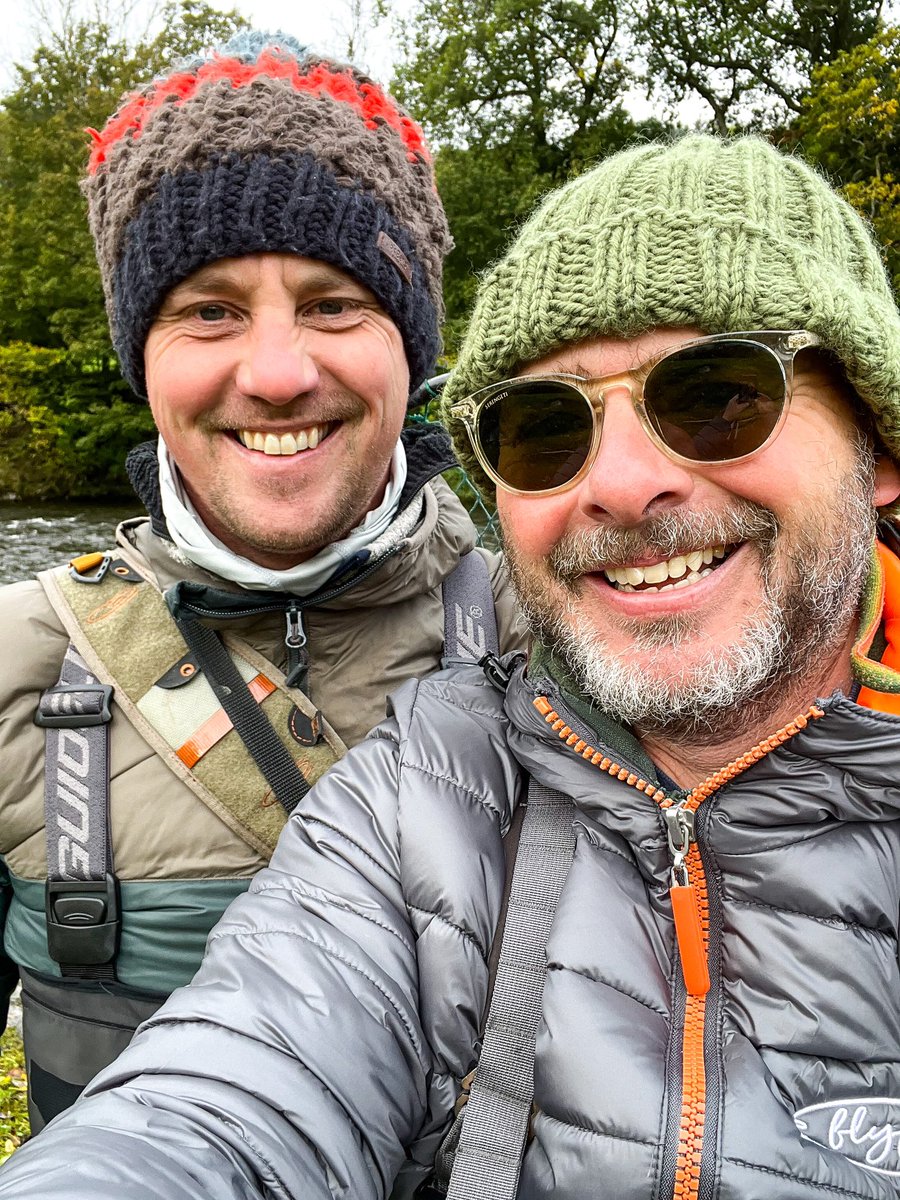 Back end salmon.

Spey casts, sinking tips, red flies, purple flies, black flies, any flies.

Leaking waders, wind, falling leaves.

Fishing with friends, talking shit, eating shit, sharing ideas.

The drive home, the smile and doing the same next year.