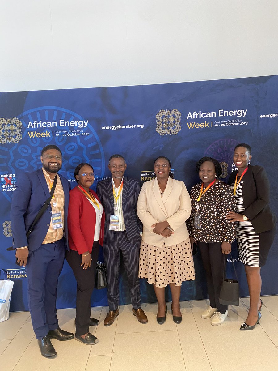 Some of #TeamUganda at #AEW2023 in Cape Town