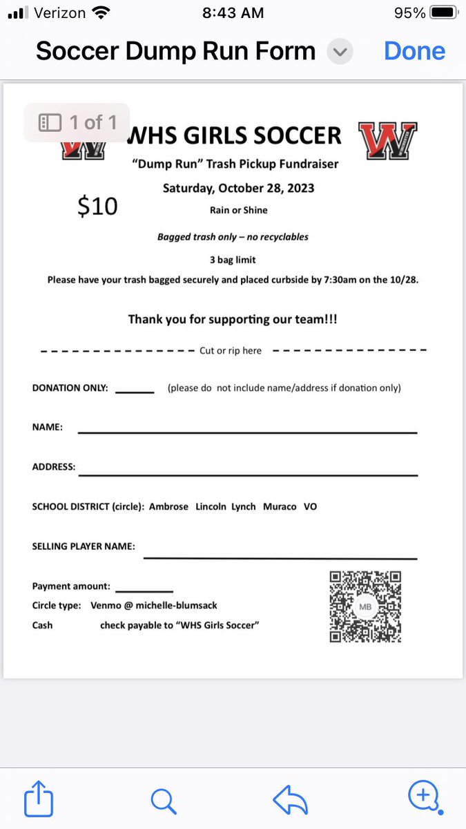 Easy way to show your love for this incredible team. Message me to make a reservation