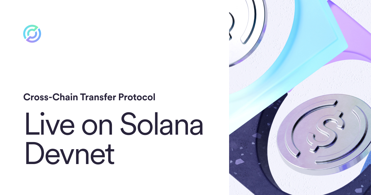 circle's tweet image. 1/ This year's #Breakpoint2023 will be one to remember because Cross-Chain Transfer Protocol (#CCTP) is now available on devnet for @Solana!

Save the date as we'll be showcasing devnet demos from several special guests live at the Circle Lounge.

Learn more about CCTP 👇