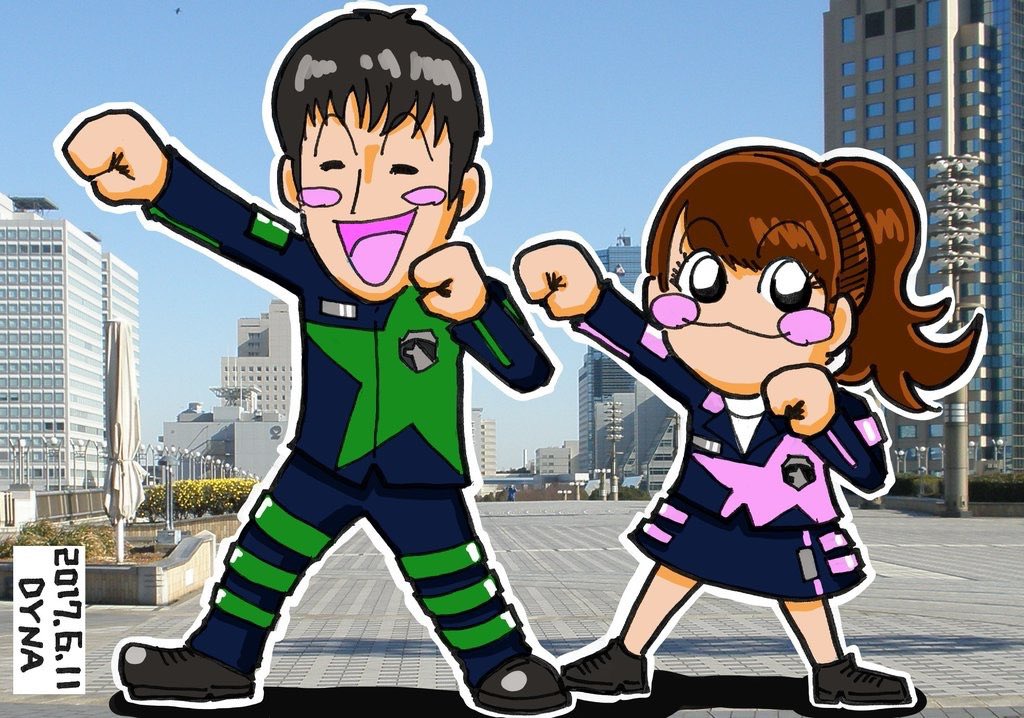 デカレンジャー20周年ですって。当時はマウスで描いてましたね。 
