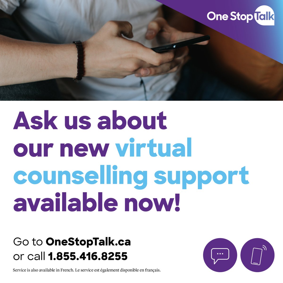 ICYMI: <a href="/onestoptalkont/">onestoptalkont</a> is a free program providing single-session counselling support and direct referrals to additional services if needed for children and youth (aged 0-17) in Sarnia-Lambton. Learn more at stclairchild.ca/onestoptalk
