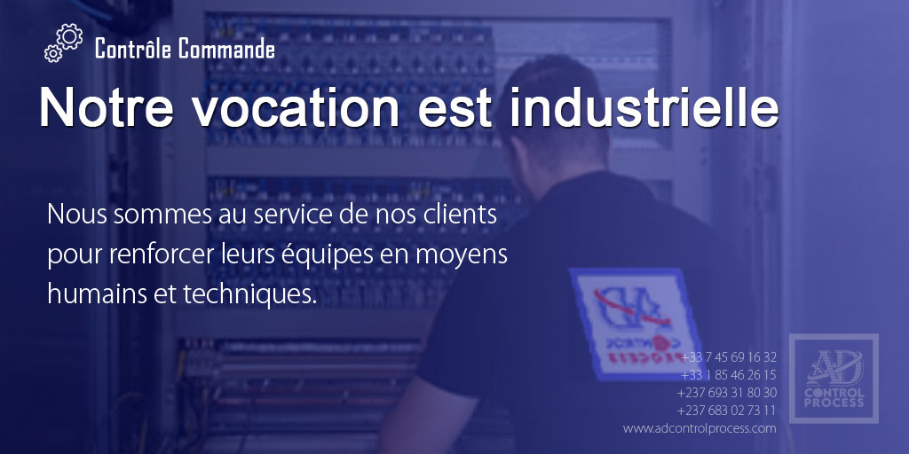 adcontrolp's tweet image. Nous vous apportons flexibilité et expertise technique.
adcontrolprocess.com/prestation.php…
#ControlCommande #ControlProcess
#Automation #Robotics