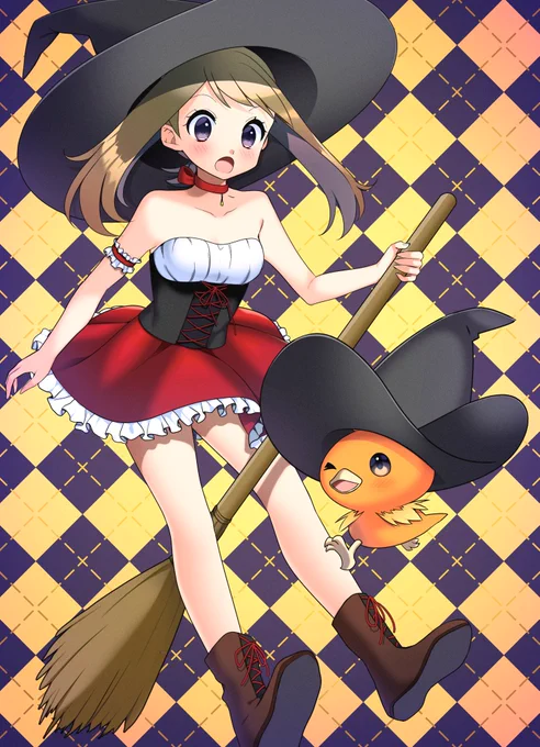 昔描いたハロウィン
