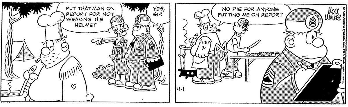 jamersontiossi's tweet image. Simples assim. #BeetleBailey