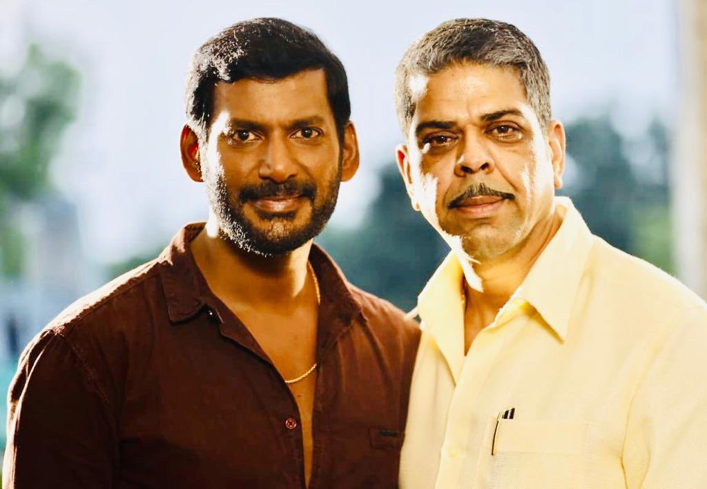 #Vishal34 - #MuraliSharma on board and 3rd time both of them working together #Vishal ✖️ MuraliSharma✌️🔥

- Day by day casting hype is huge and hari directional action packed ⏳💥

#Vishal | #PriyaBhavaniShankar | #Yogibabu | #Hari