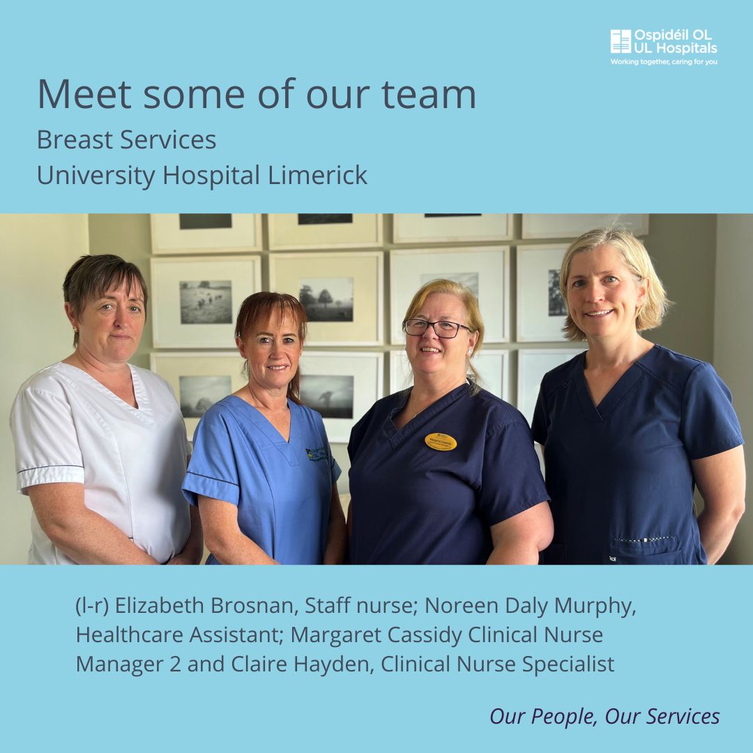 October is Breast Cancer Awareness Month, and we're shining a spotlight on our dedicated Breast Services team at the Symptomatic Breast Unit, UHL, and the care they provide to our patients.
#OurPeopleOurServices #TeamULHG
1/2