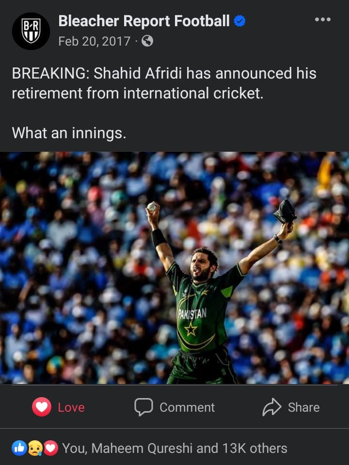 ANAS_UMAR10's tweet photo. People are talking about virat fandom because this page posted about virat but they never knew the craze of LALA
#lala #afridi https://t.co/CTUYHlOr3Q
