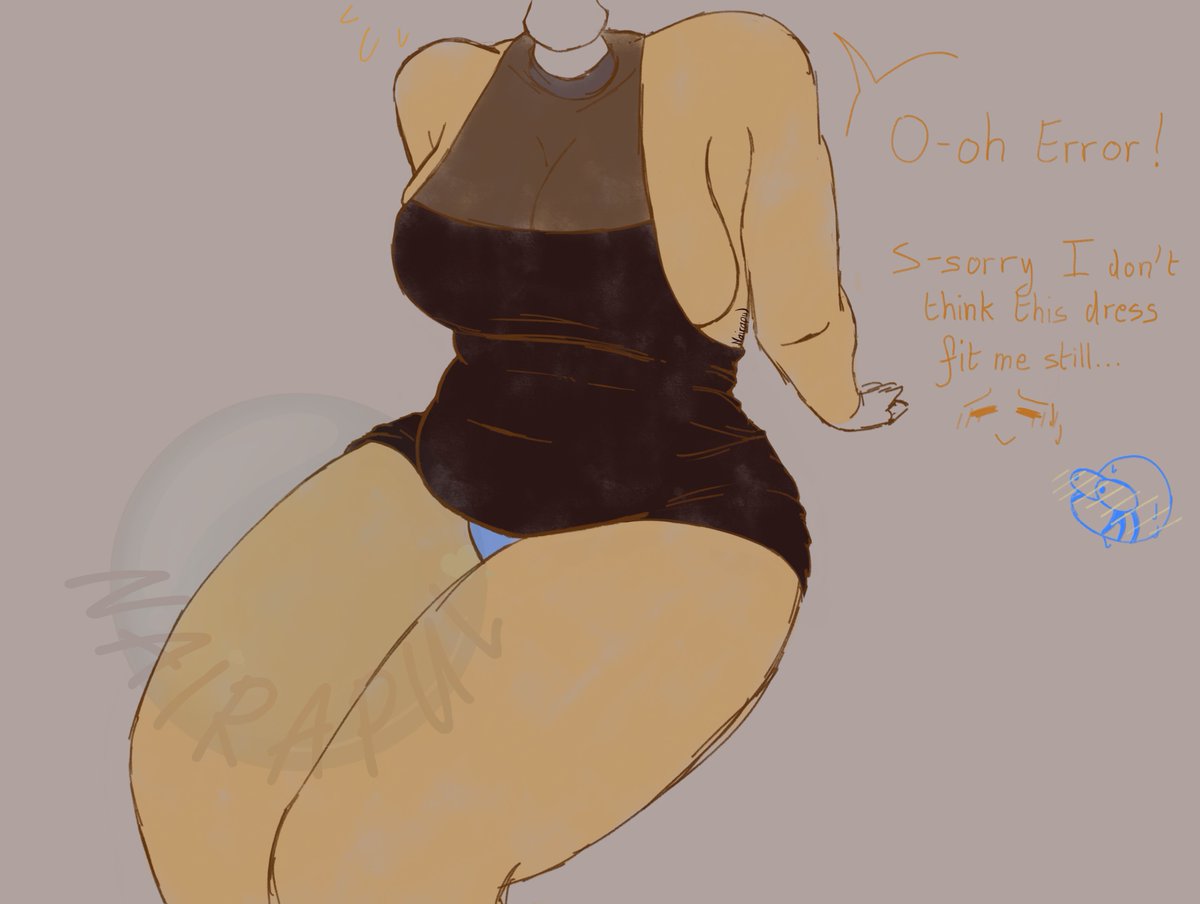 nairapul's tweet photo. 💛☀️Dreamy in dress☀️💛
TW : Chubb n' dress way too small ÙwÚ
#Undertail #Insomnia #DreamxError https://t.co/6fMjrMVOfX