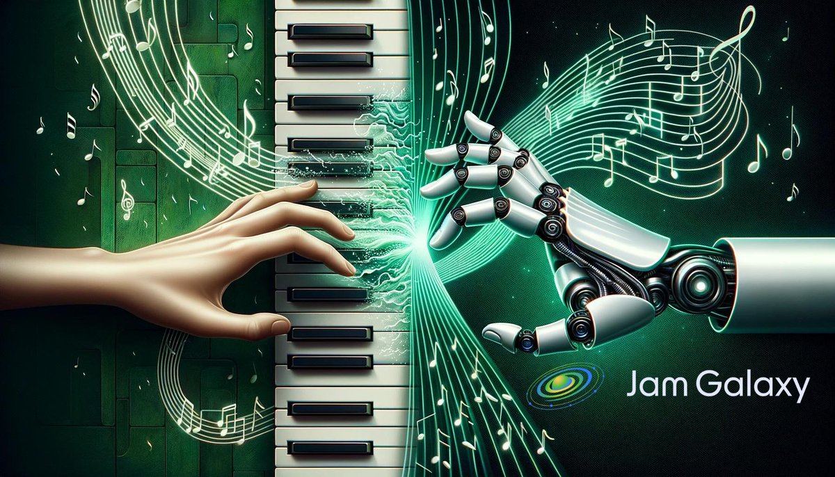 Elevate your music creativity with #JamGalaxy! Powered by #SingularityNET, our platform has advanced #AI tools for music creation. Join our vibrant community of developers to redefine the music industry! 🤖🎵