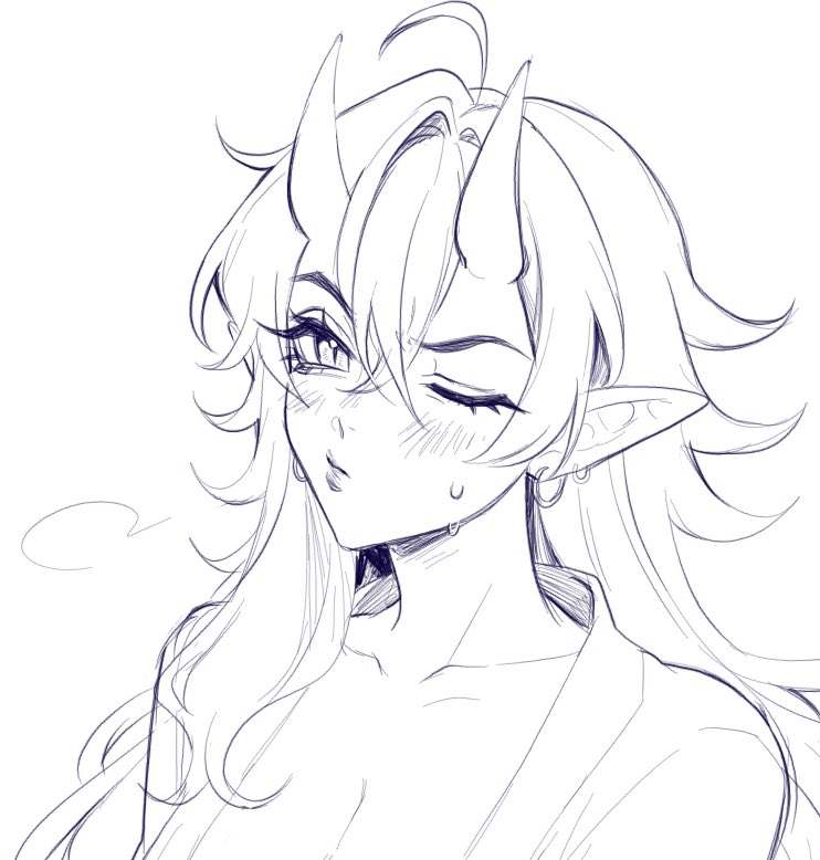 「Aaand the sketch cms are still open~!!! 」|🌸Sasu🌸のイラスト