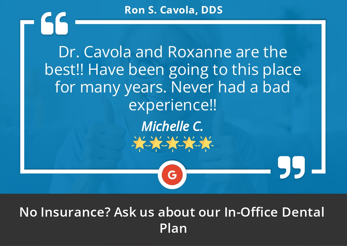RonCavola's tweet photo. 5 Star: Michelle C. "Dr. Cavola and Roxanne are the best!! Have been going to this..." https://t.co/sS5N5HPwxg https://t.co/XSJrkh87XL