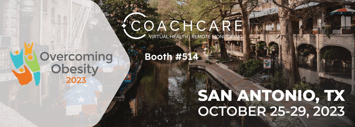 Follow us on our journey to #OvercomingObesity2023 presented by @omasocial in San Antonio, TX, October 25-29! Find us at booth #514 to learn all about our Remote Patient Monitoring services. #OMA2023 bit.ly/3EVmmwI