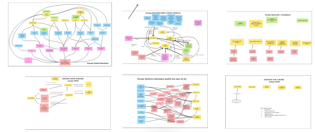 A Saint Louis #Senegal, Conseil Scientifique J2, avec des ateliers de groupe, notamment sur les liens entre les activités et les différentes santés du territoire. #Mbane #KMS #Kebetu