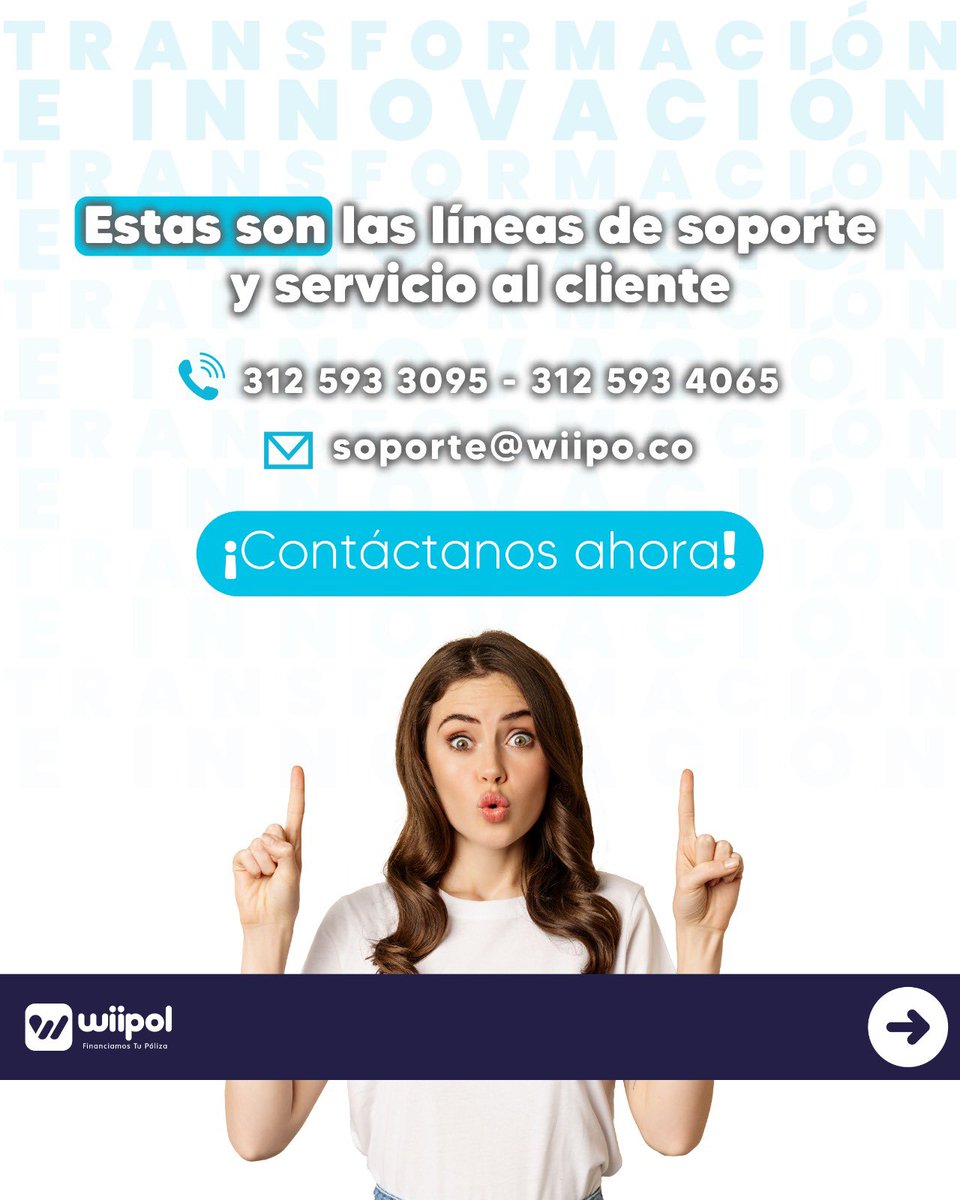 WiipolFinancia's tweet photo. @wiipolfinancia  está #AlcanceDeTuPulgar 👍🏻 

Estas son nuestras líneas de soporte y  para brindarte toda la información que necesites 💙

👉🏼Desliza para conocer nuestros horarios de atención ⏰ https://t.co/hxYWsdNycD