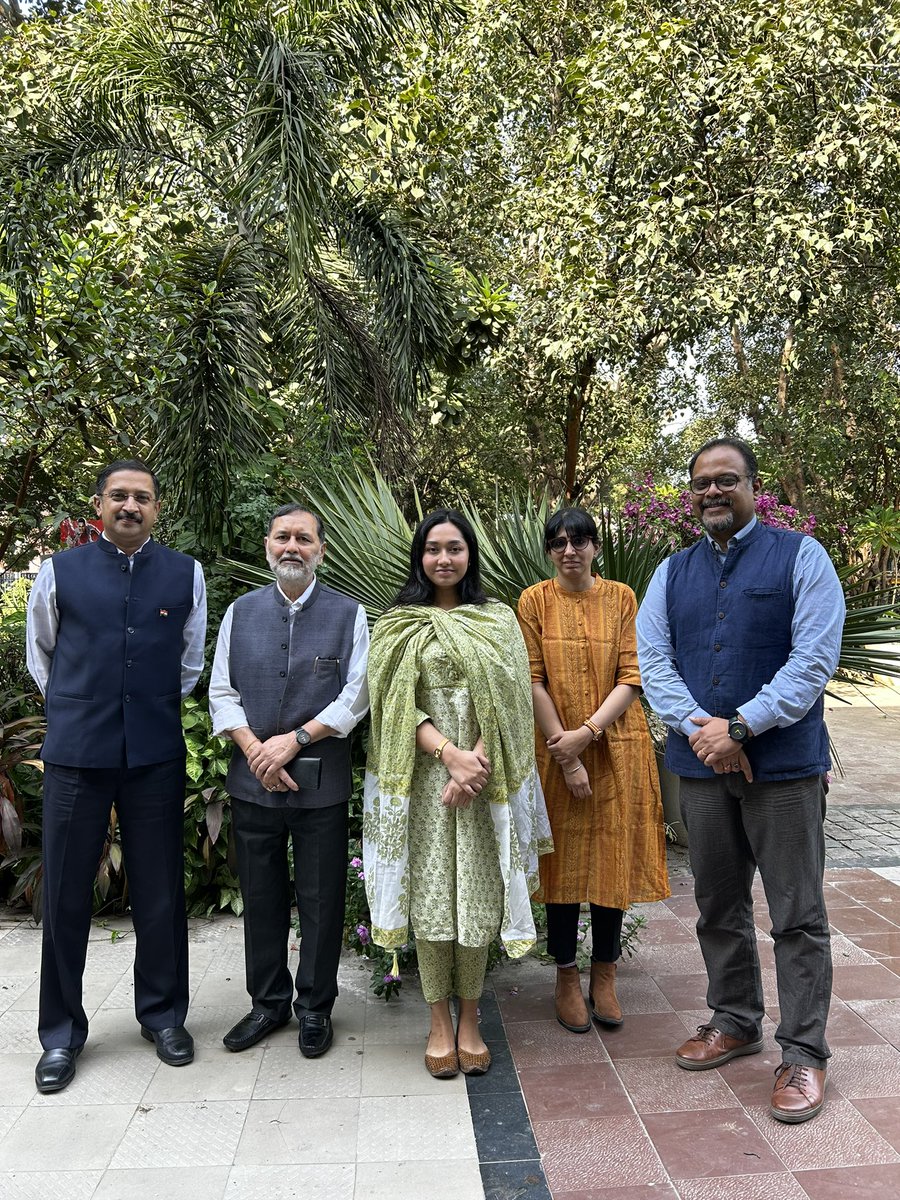 Engaged in a fruitful interaction with Cmde Rajiv Ashok, MD <a href="/neramac/">NERAMAC</a> &amp; Mr. <a href="/rijitsengupta/">Rijit Sengupta</a>, CEO <a href="/Centre4RespBiz/">Centre for Responsible Business</a> about a prospective #collaboration to enhance #ClimateSmart &amp; Inclusive #AgriValueChains in the #NorthEastRegion

Excited to work together on #InclusiveAgriculture!