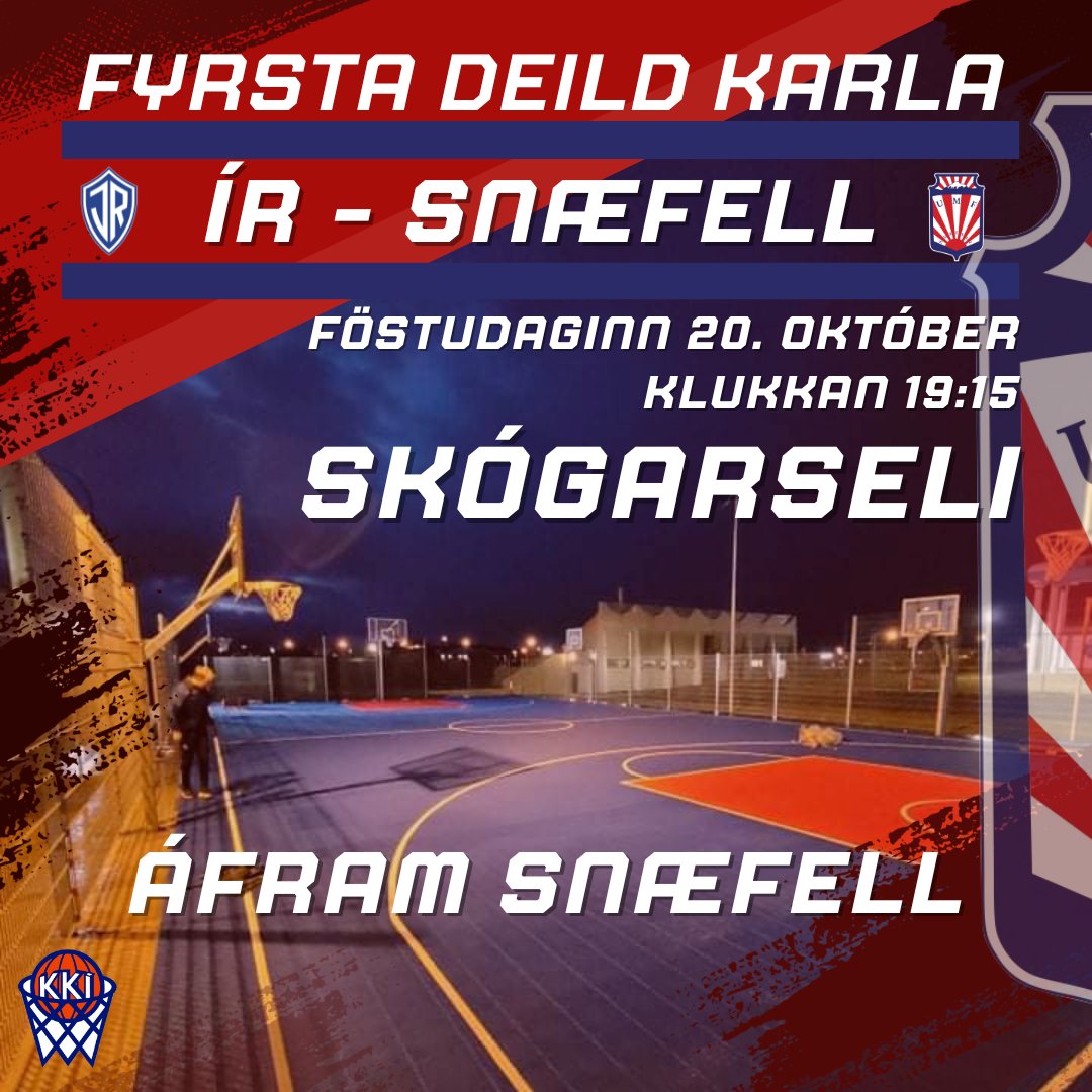 Næsti leikur mfl. karla:

🏀ÍR - Snæfell
📅 Föstudaginn 20. október
⏰ 19:15
🏠 Skógarseli

Áfram Snæfell!