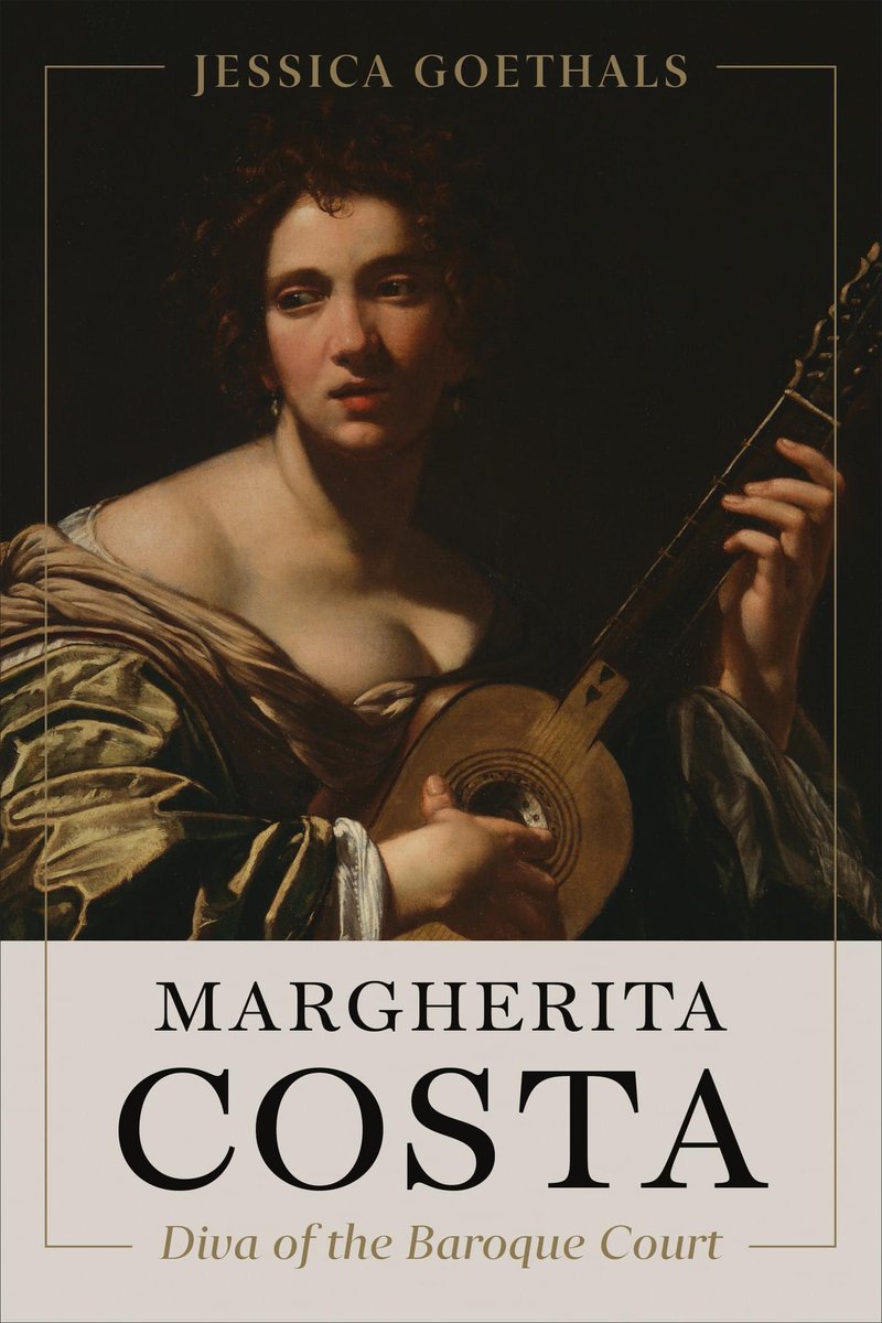 Thrilled to announce the publication of my book: Margherita Costa, Diva of the Baroque Court (UTP). 

Who was Costa? Why, a professional singer, a courtesan, the lover of a notorious bandit and… the most widely published female writer in #17thC 
#earlymodern