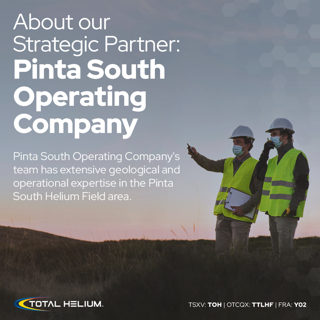 TotalHelium's tweet photo. Support from the Pinta South Operating Company's highly experienced operating team enables $TOH to rapidly develop the Pinta South Helium Field in Arizona without additional staffing costs.

🤝 For more info: https://t.co/k2C5FpLhbX

#TSX #TSXV $TOH.V #OTCQX $TTLHF #FSE #Y02 https://t.co/6nN48TxwpC