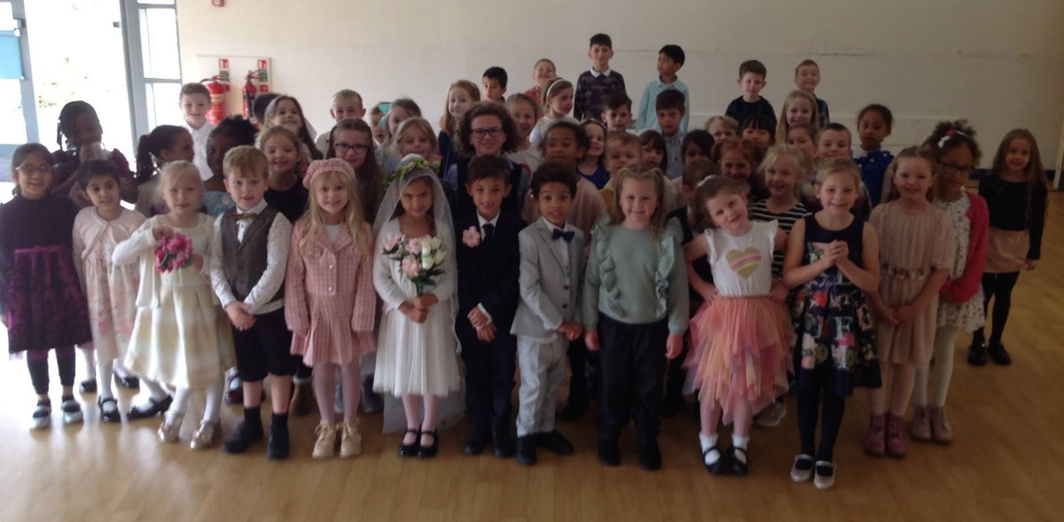 Year 2 RE: Christianity - Wedding Day! To finish our unit of work on how the church is used, we acted out a Christian wedding with hymns, prayers and readings. Everyone came dressed specially for the day and we had a fabulous morning. We also had a super photographer!