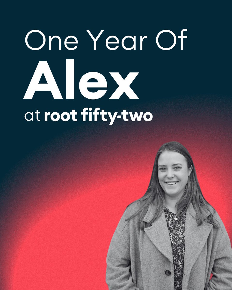 We can’t believe that it’s been a year since Alex called us to ask whether we would take her on, eager to take on the world of marketing in all its shapes and sizes. But here we are, celebrating one year of having Alex as a firm part of our team! 🌟

bit.ly/46TDMFJ