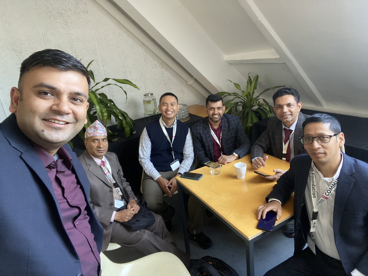Nepal team 
Here at Berlin,#SORMASBerlin2023 on the relevance of open-source tools in prevention, preparedness, and response (PPR). <a href="/sormas/">SORMAS Foundation</a> conference highlights the focus on global goods as an important player in the prevention, preparedness, and response endeavours.