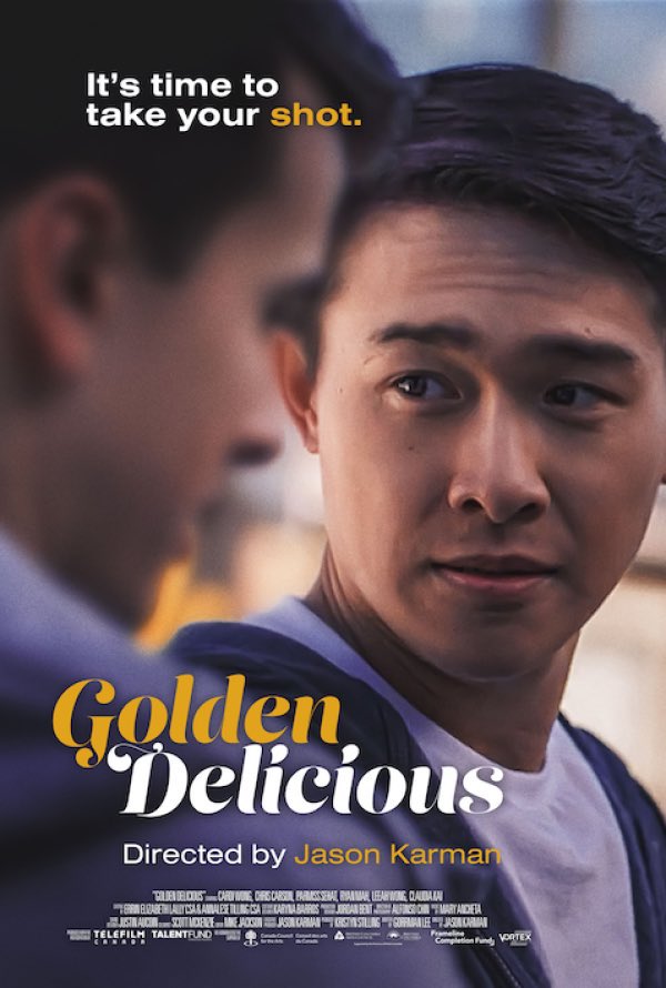 Gay romcoms are few and far between, and great gay romcoms with two Asian leads are almost nonexistent, so I’m happy to report that #GoldenDelicious is a delight. Cardi Wong is super charming and director Jason Karman elevates this sweet story into something special 🌈 #NewFest