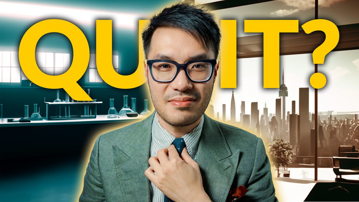 "Quiet quitting" is putting in the minimum effort required at work to try and foster work-life balance.  Will this work for Scientists? "The Subtle Art of Quiet Quitting in Science", this week on Crossover Connections with Jack Wang: youtu.be/_9eOhAAKJLA #CareerGrowth #podcast