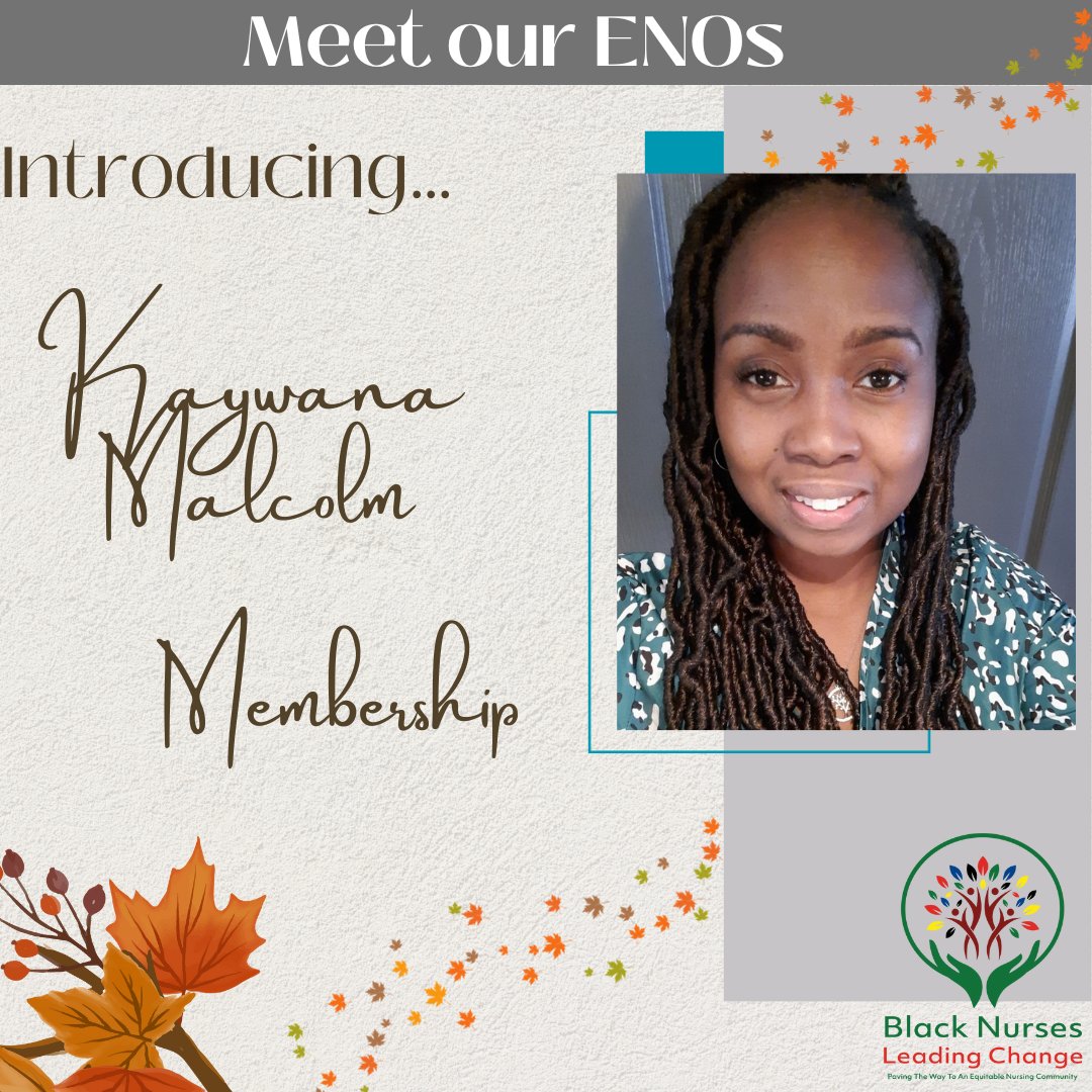 Meet Kaywana - Membership ENO!

Kaywana is a dedicated psychiatric nurse with 16 years of experience.

Her goal as BNLCs Membership ENO ,'is to reach as many black nurses as possible in Ontario, making sure they are seen & heard.'

#registerednurses #blacknurses #studentnurses