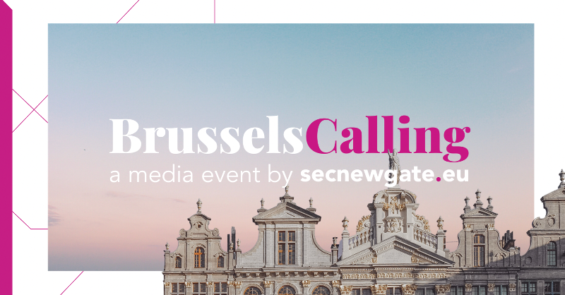 SECNewgateEU's tweet photo. Hot off the press! #BrusselsCalling, our award-winning media series where policy-makers turn the tables on leading EU journalists, is shortlisted as the best marketing campaign of #EAAwards2023.