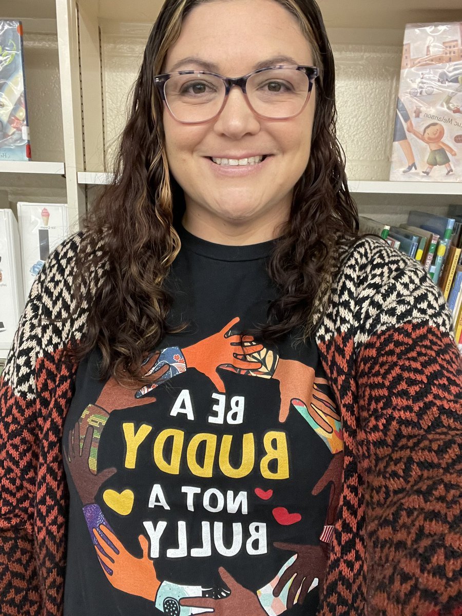 MsLibraryLadyy's tweet photo. Be a Buddy, Not a Bully! #UnityDay2023 https://t.co/L8RioiDgrW