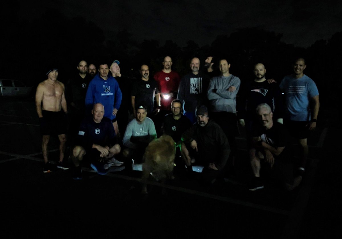 17x HIMs posted at an alternate #AO_TheBrickyard this morning to see if we can create more mayhem for our bodies.  3x HIMs showed up to hold down the primary location and executed their own Morning Pain Workshop.  So, what are you waiting on @F3Nation is free for all men.