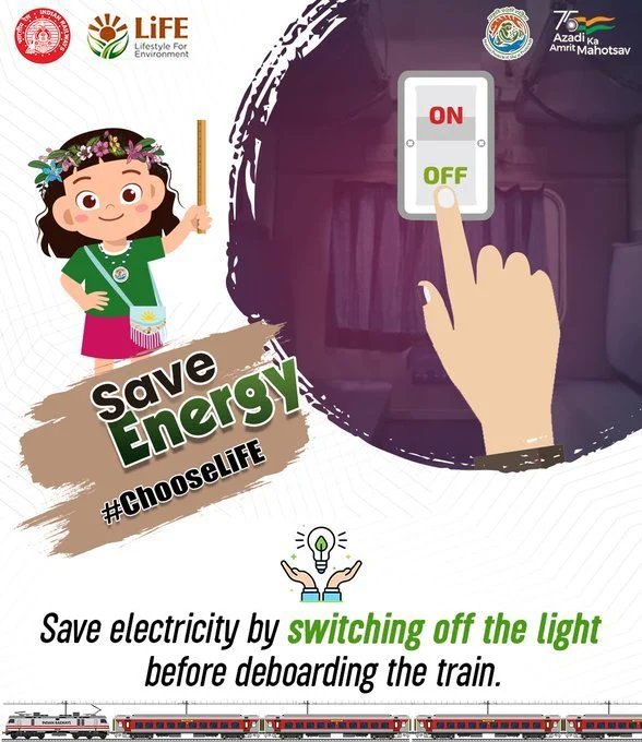 Save Energy
#ChooseLiFE #MissionLiFE #climateaction4life