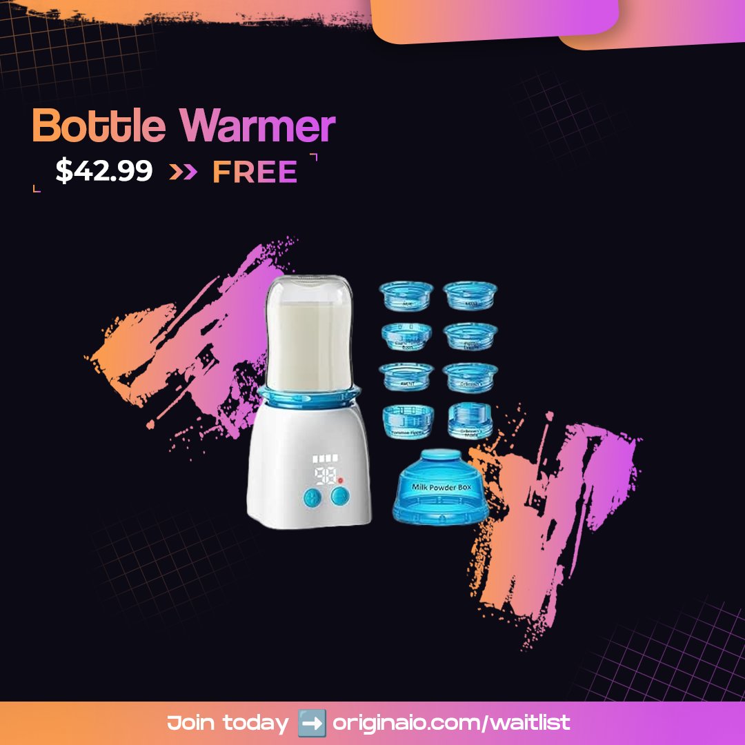🚀Score Big With OriginAIO! 🚀 Our members just scored Bottle Warmers with an RRP of $42.99 for a sensational 100% off! 🎉 Our members are pocketing hundreds in pure profit. 💰 Don't miss out - join OriginAIO today! 🔥💵 originaio.com/waitlist Like for a key!🔑