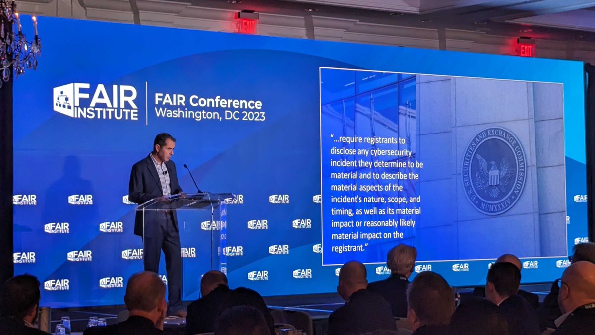 📣 We're excited to see you at #FAIRCON23! 
Stop by our booth and join us for sessions to see how we’re automating the #FAIR Model and solving tangible #cybersecurity challenges.

#cyberriskquantification #cyberrisk 

<a href="/FAIRInstitute/">FAIR Institute</a>, <a href="/SaketModi_/">Saket Modi</a> , <a href="/pango/">Pankaj</a>, <a href="/saketbajoria/">Saket</a>