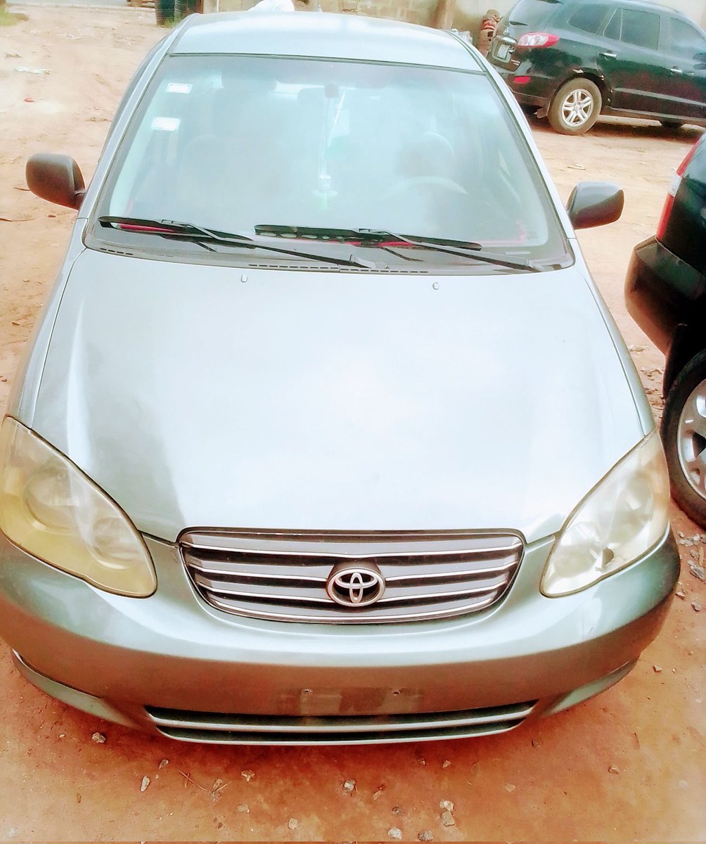 mouslima002's tweet image. Toyota Corolla neatly used, ac working perfectly, first body call or whatsapp me