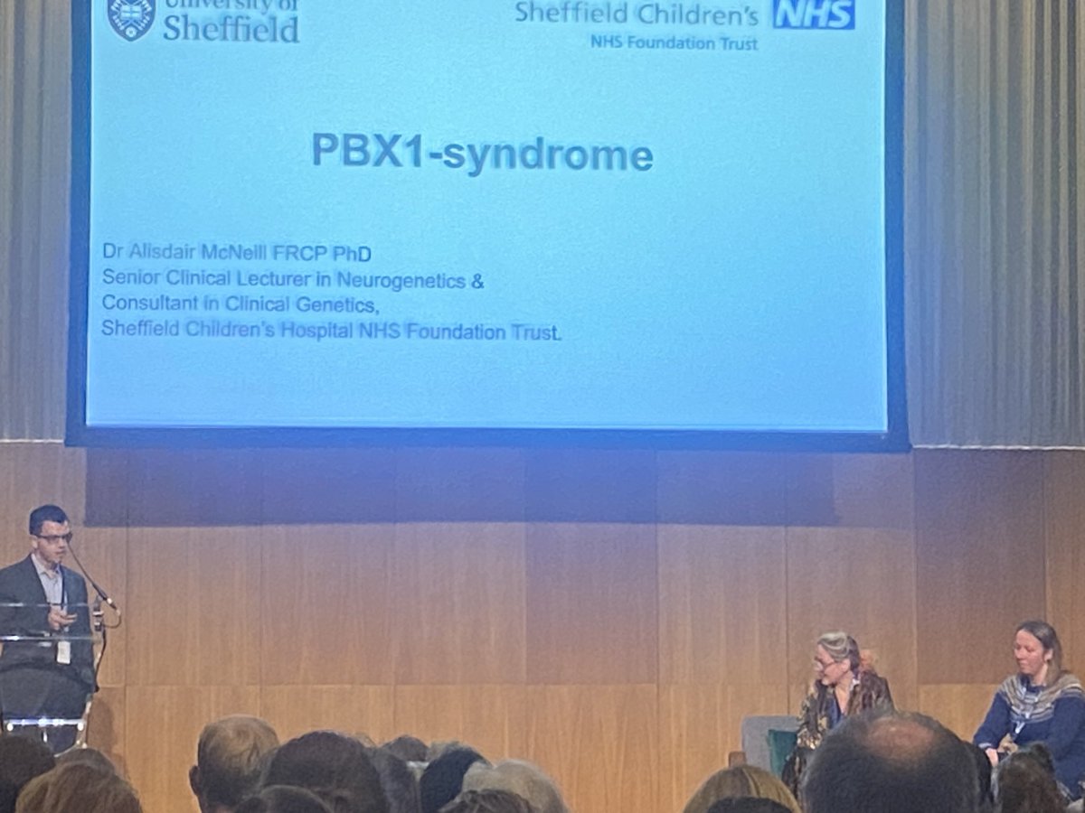Alisdair McNeill presents expansions of the PBX1 clinical spectrum and genotype-phenotype correlations.