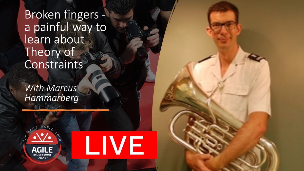 duarte_vasco's tweet image. 🖐️ Typing with Broken Fingers? @marcusoftnet did just that! Join us for an interactive session where he shares how this experience led to profound insights into Theory of Constraints.#TOCInPractice #AgileInsights
Register FREE: agileonlinesummit.com/?utm_campaign=…