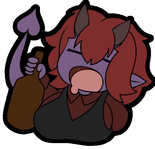 azaleatopaz's tweet photo. "is there a rule that u sometimes break? which one?" - I sometimes sneak booze into my box >.> dont tell blythe <.< #tellonym  https://t.co/kWHTCXDbTJ https://t.co/yo9PV8uMay