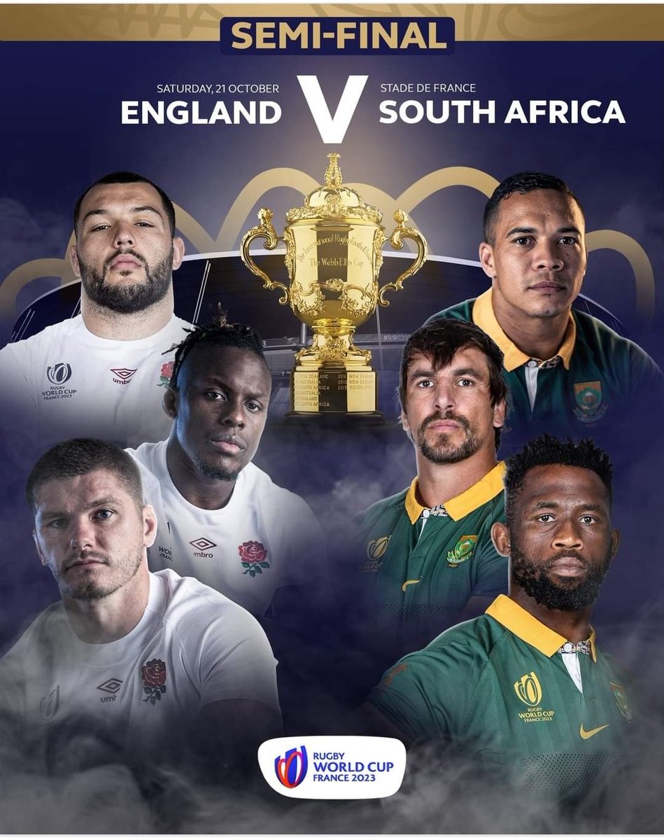 Join us at <a href="/BuxtonRugby/">Buxton Rugby Club</a> Club to cheer on England!! 
Everyone welcome 🍻🍻
RUGBY WORLD CUP 2023 Semi Finals 🏉🏆
South Africa 🇿🇦 vs England 🏴󠁧󠁢󠁥󠁮󠁧󠁿
📅 Saturday 21 October
⏲ 20:00 - England 🏴󠁧󠁢󠁥󠁮󠁧󠁿 vs Springboks 🇿🇦
✅Please Share This Post To Reach your Rugby Fans
#RWC2023 #RWCSemifinals