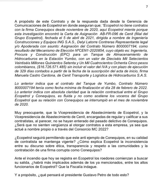 voteamasss's tweet photo. Yo le pido a la @FiscaliaCol y al sr presidente @petrogustavo que investiguen esto, no se puede quedar así ECOPETROL RESPONDA
 
#DenunciaConequipos https://t.co/eZtiAkLoX2