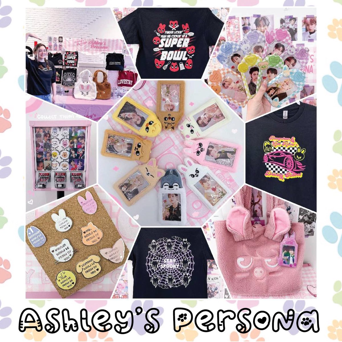 YouCanStayNC's tweet photo. 🐶Almost Paw-ty Time!🐱

We’re thrilled to have such an amazing lineup of vendors for our #Charlotte NC #MinChan event this Sat! Here’s a sneak peek of the purrfect #SKZ goodies you’ll see!
@ashleyspersona
oddinary.creations
_a.j.world_
heoniebeeshop

@BangChanGlobal @LKglobal_ https://t.co/7zGVpOtqWp
