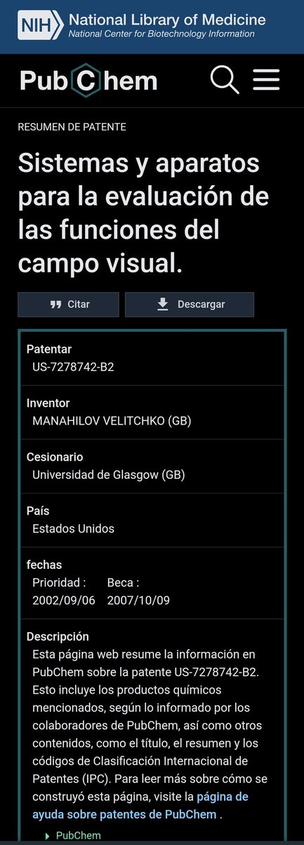 UnidosLiberales's tweet image. Cuando todo tiene que ver con todo pero ignorado por vos y escondido a propósito.

#Redes5ºPoder
#VLLC

pubchem.ncbi.nlm.nih.gov/patent/US-6506…