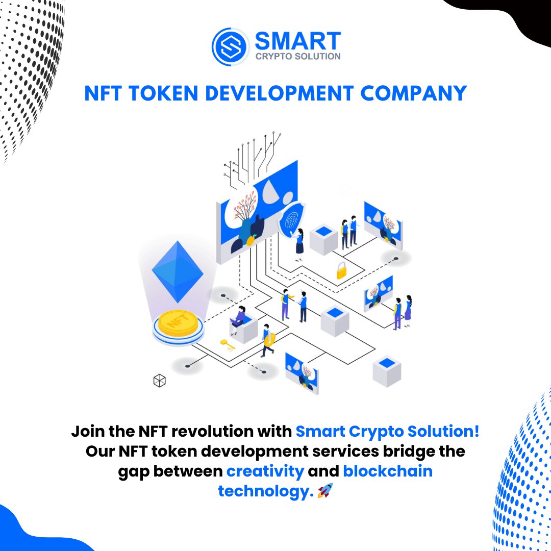 Scryptosolution's tweet image. Join the NFT revolution with Smart Crypto Solution!
Our NFT token development services bridge the gap between creativity and blockchain technology.
.
.
.
.
#smartcryptosolution #cryptodevelopers #blockchaindevelopment #tokendevelopment #developmentcompany #nft #nfttokendeveloper