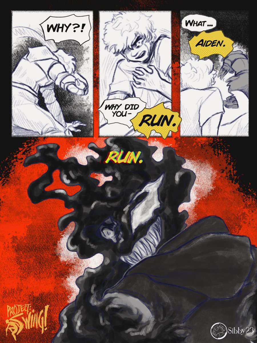 sibbydoo's tweet photo. [🕸] SWINGtember 16 - Suddenly, Symbiotes!

In which the Spi-borg tried to help a friend, and it goes so spectacularly wrong—down into a blaze, actually. (Get it? Blaze? No? Okay.)

#ProjectSWING #SWINGtember #spidersona #spiderverse #oc https://t.co/MTHKt6ec5L