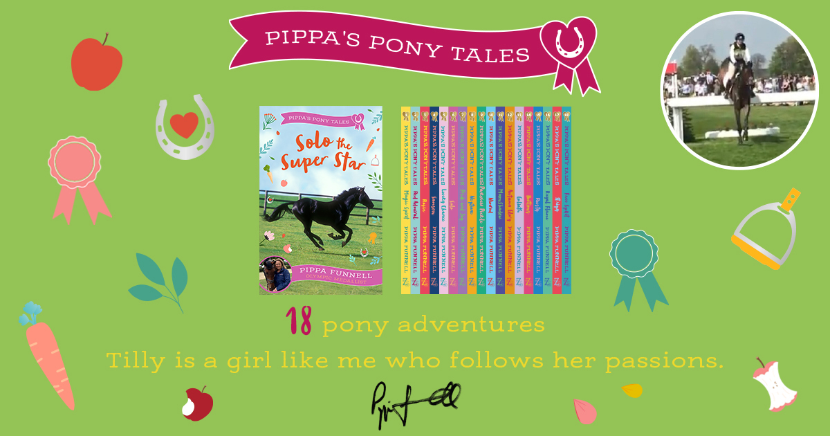 Tilly is a girl following her passion for horses and it's led her to her first Pony Club competition 🏇 #SoloTheSuperStar is Book 6 in #PippasPonyTales, a series of heartwarming pony tales from Olympic Medallist @pippafunnellPPT Out now: amzn.to/48gqxk5