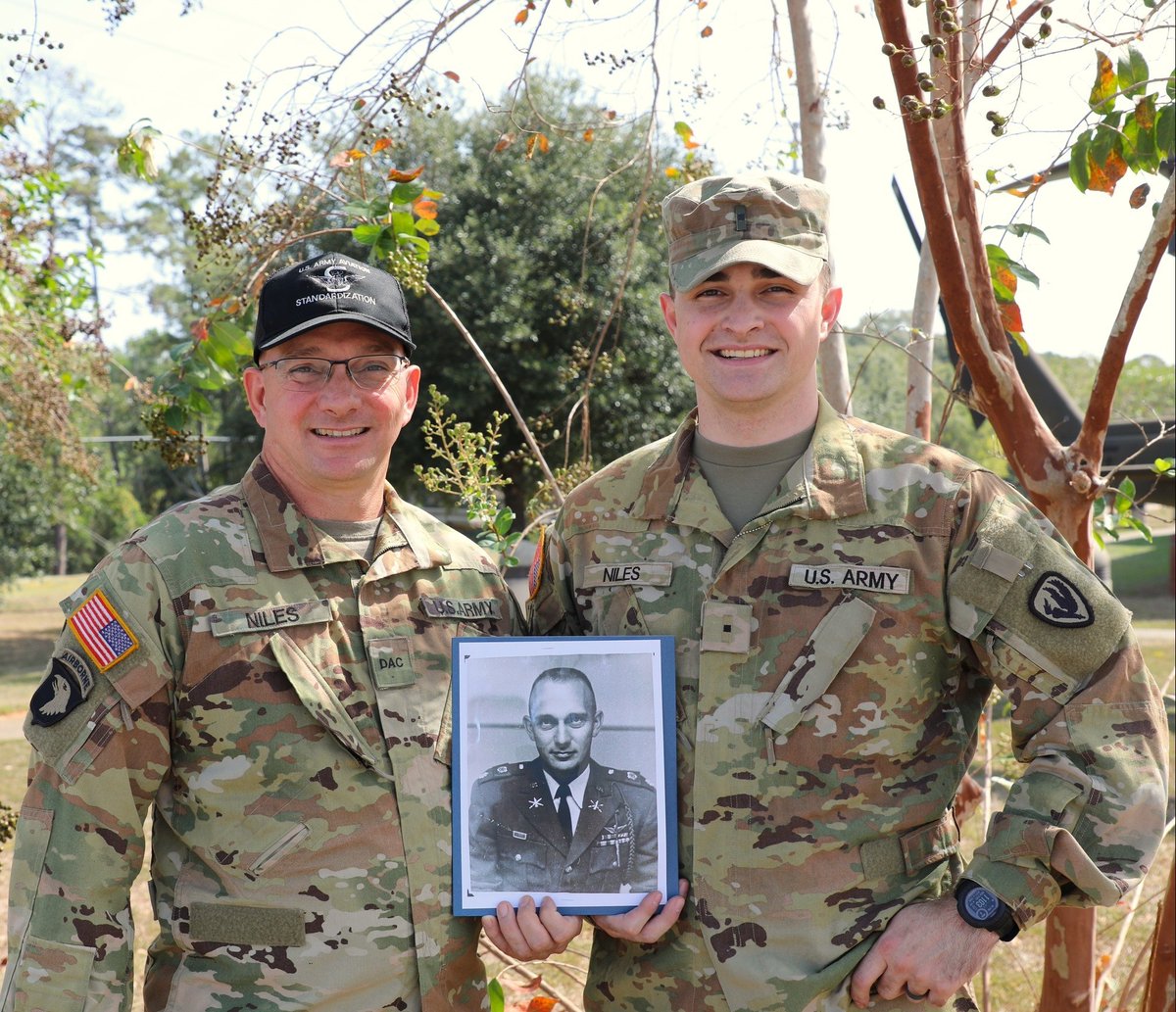Meet Warrant Officer Charles “Scotty” Niles and his father retired Chief Warrant Officer 5 Ronald E. “Ron” Niles.

Their family's legacy of service spans generations and embodies unwavering dedication and shared love for the Apache.

📰 army.mil/article/270819