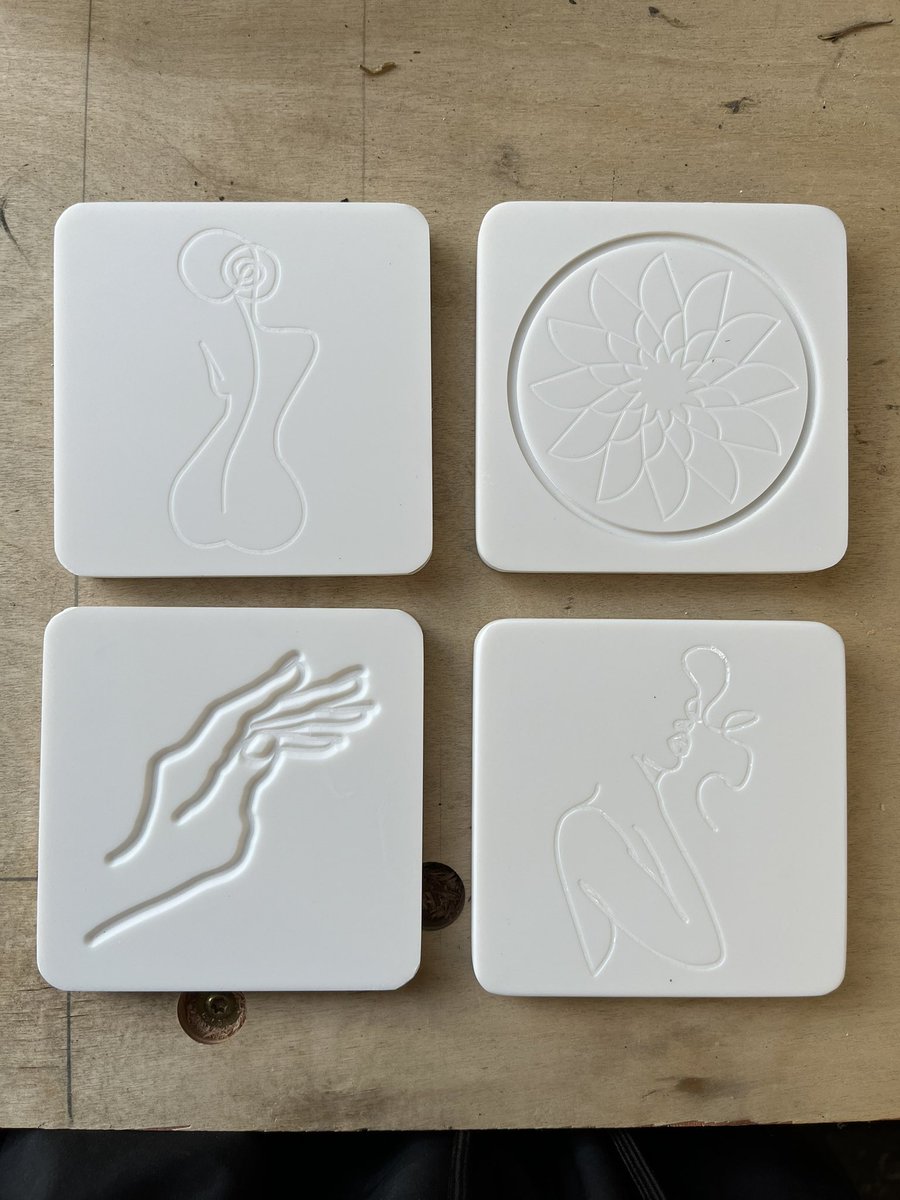 went through a coaster making phase earlier this year. dm if you’d be interested in buying a set