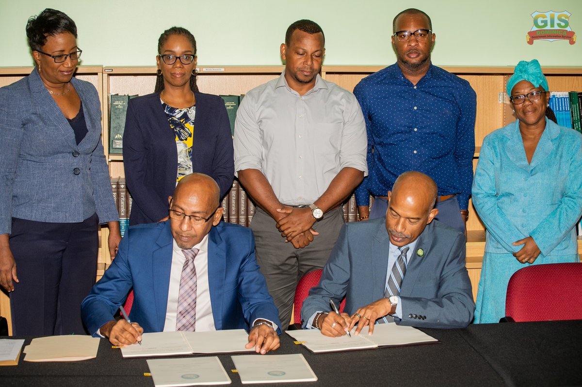 The Government of Dominica &amp; the CARICOM Development Fund have signed a US$ 558,000 agreement to upgrade the Champagne Beach Facility. Champagne Beach is a popular location for diving &amp; snorkeling near the Southern village of Pointe Michel.

#gisdominica #tourism #CARICOM